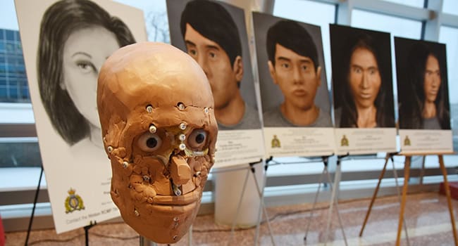 facial reconstruction forensic anthropology Forensic anthropologist helps police identify unknown victims