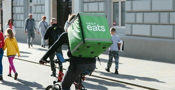 uber eats food delivrery Gig economy offers new efficiencies for public sector