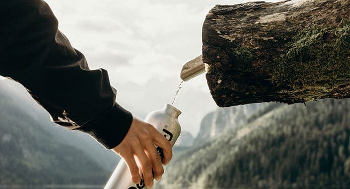 drinking water bottle nature log Can First Nations truly be autonomous in all things?