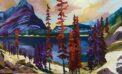 Splendour-Mt.-robson-berg-lake-BC-oil-painting art ConnecTour Chronicles: Traumatic accident led former nurse to artistic success