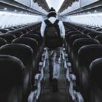 empty airplane travel restrictions flying